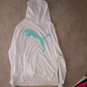 Puma athletic pullover hoodie
